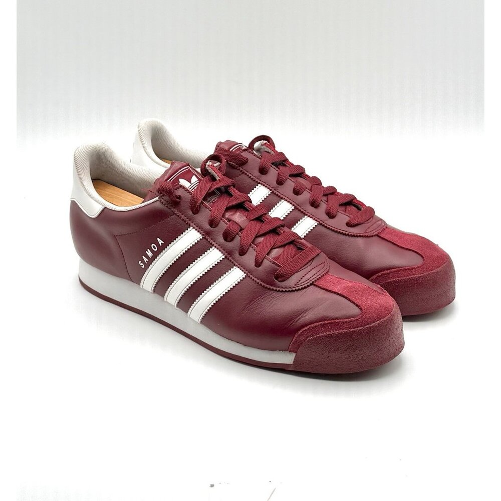 Adidas Samoa Leather Sneakers 2012 G22593 Men's Size 13 Pre Owned